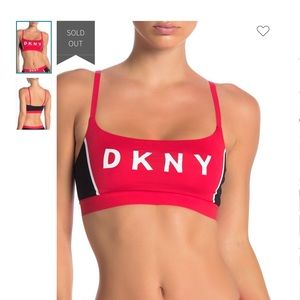 DKNY Logo Bralette
